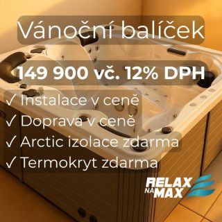 Vířivka Ultimate s kódem VANOCE25 🎄 V našem e-shopu stačí přidat vířivku Ultimate do košíku, do poznámky napsat kód...